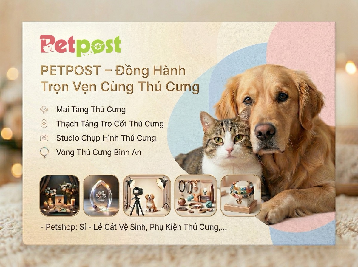 PETPOST - Đồng hành trọn vẹn cùng thú cưng