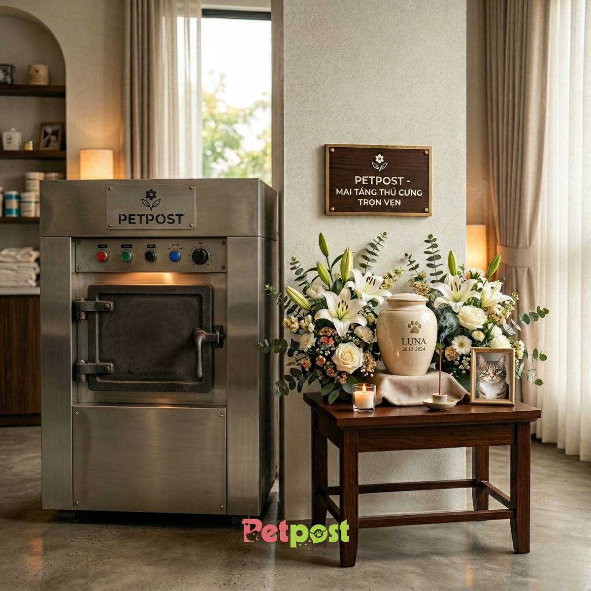 PETPOST - Lò hỏa táng