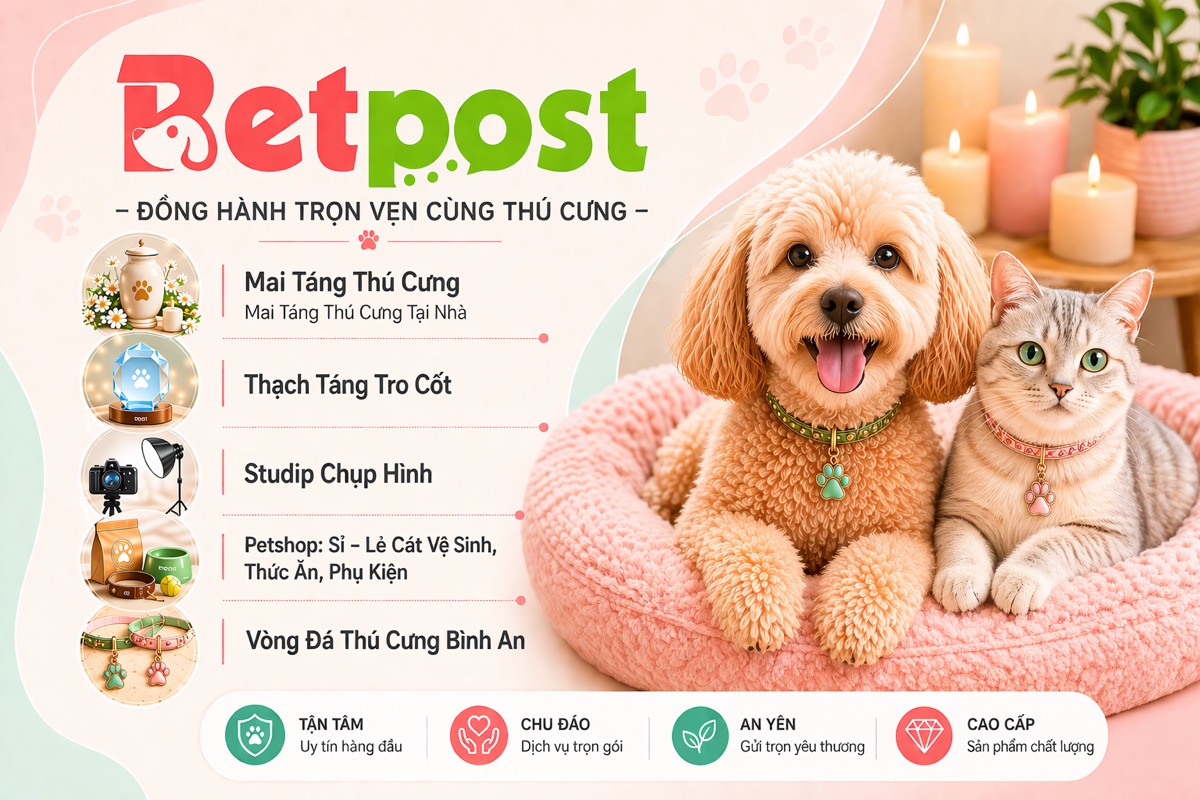 PETPOST - Đồng hành trọn vẹn cùng thú cưng